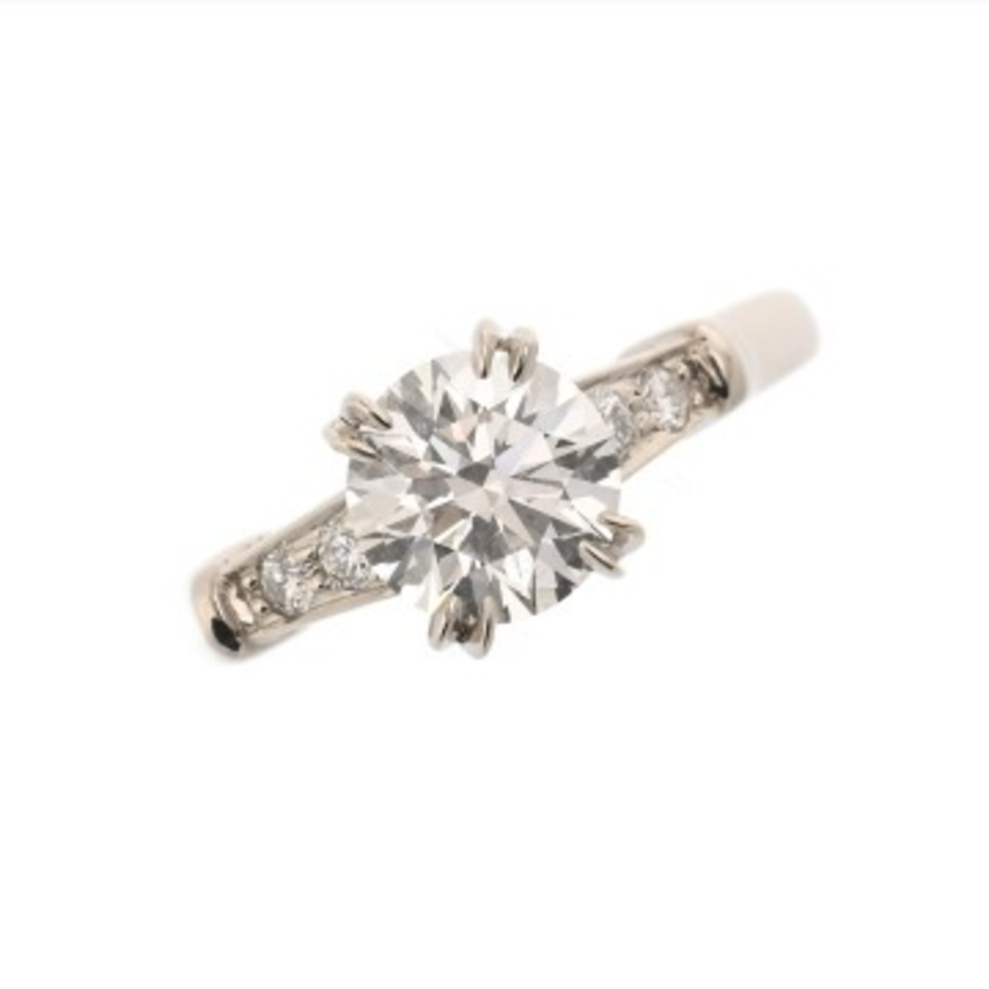 Harry Winston Harry Winston Trist #8 E-Vvs2-Ex Women's Pt950 Platinum Ring - ...